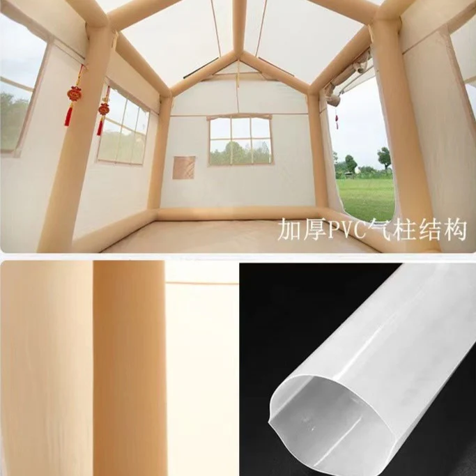 Large Windproof Waterproof Inflatable Tent - Image 11