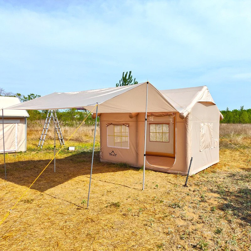 Large Windproof Waterproof Inflatable Tent - Image 7