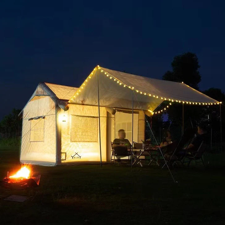 Large Windproof Waterproof Inflatable Tent - Image 9