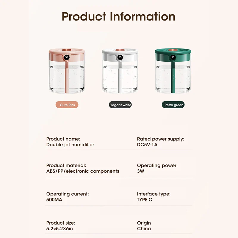 LCD Display Humidifier - Image 5