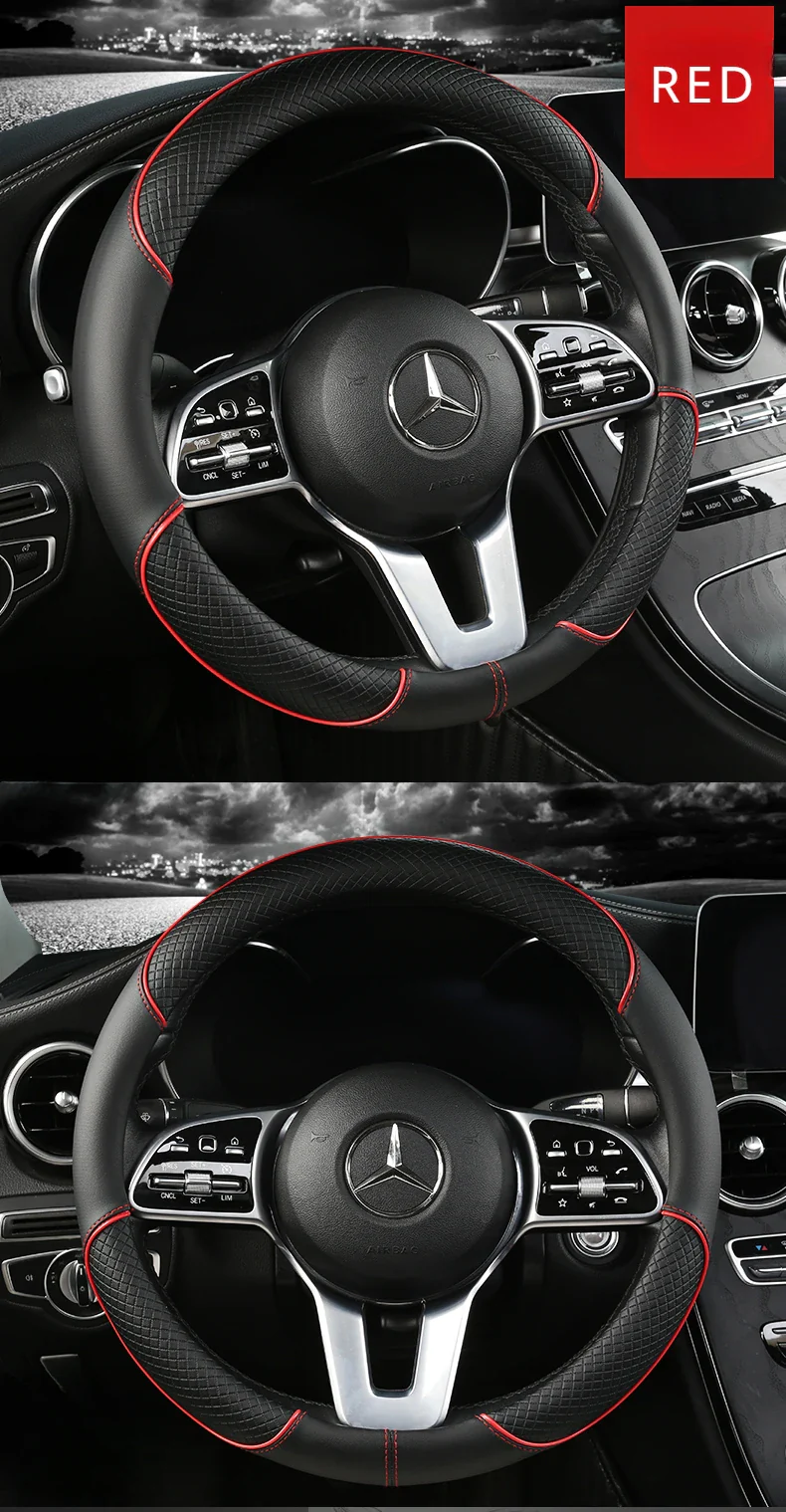 Leather Steering Wheel Cover - Image 13