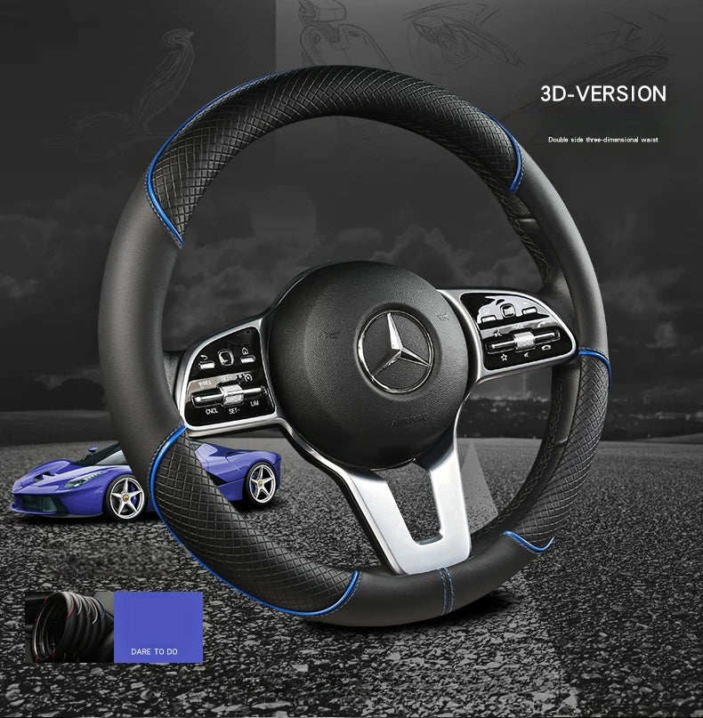 Leather Steering Wheel Cover - Image 16