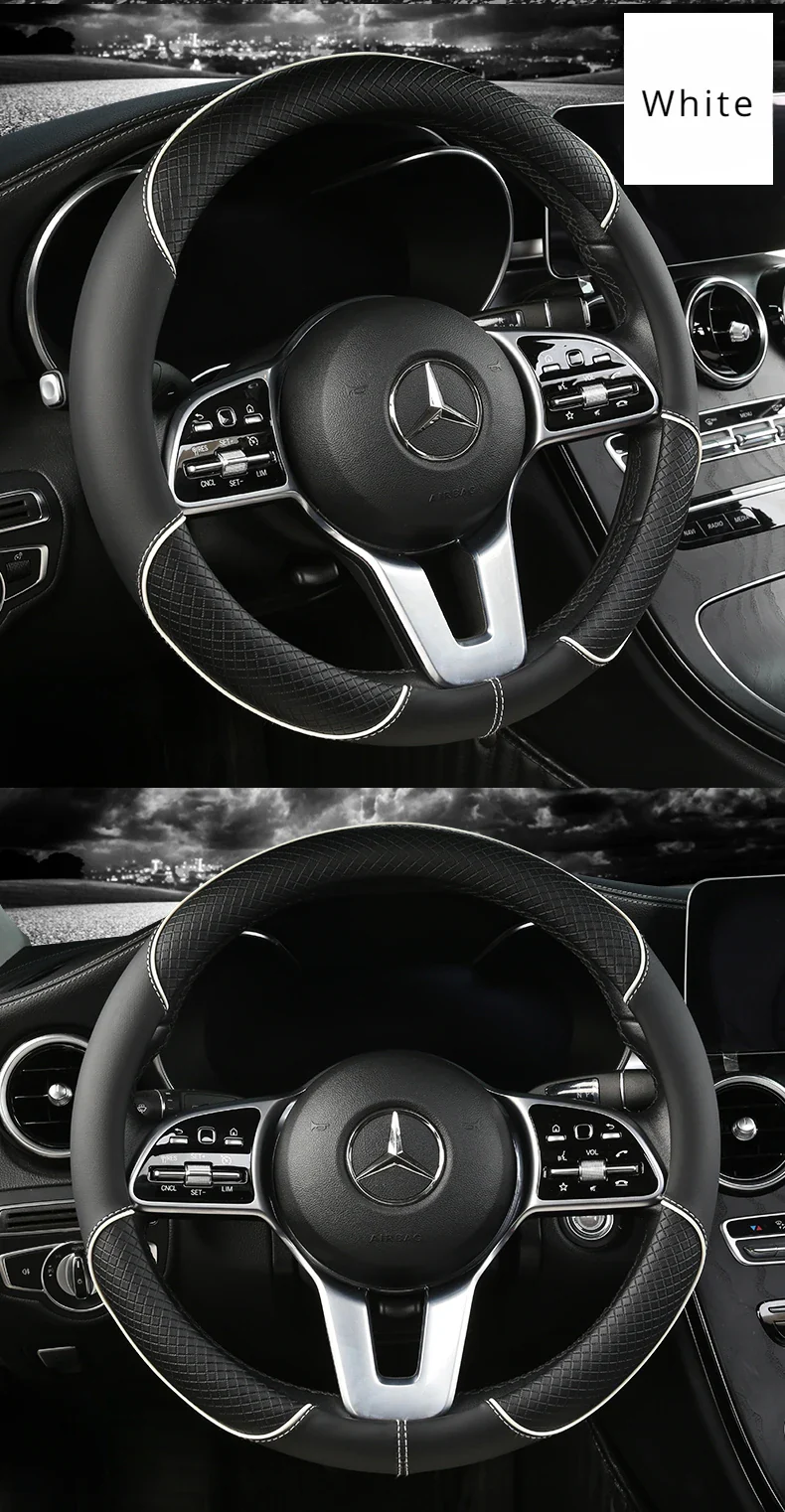 Leather Steering Wheel Cover - Image 19
