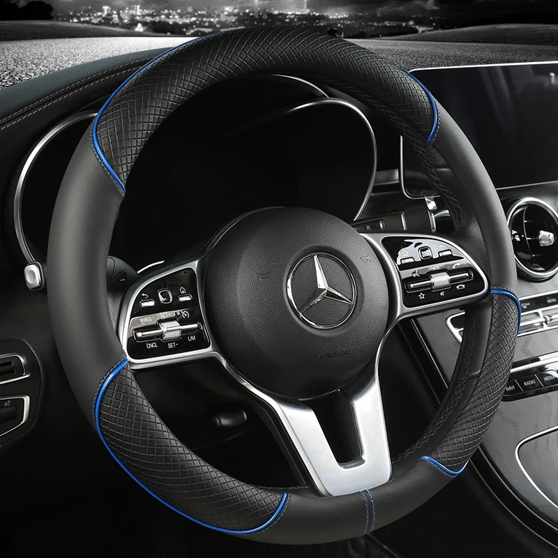 Leather Steering Wheel Cover - Image 3