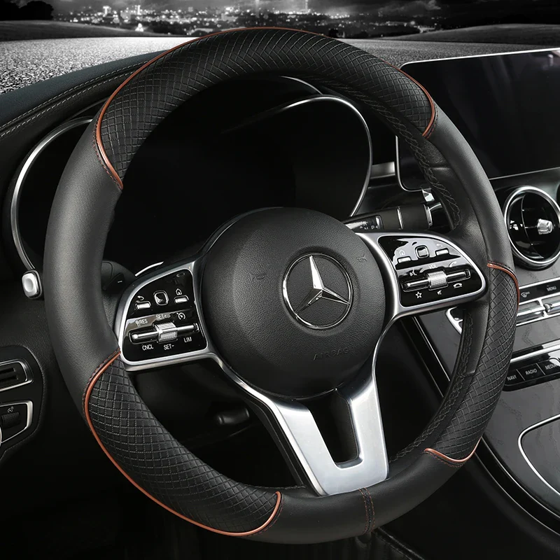 Leather Steering Wheel Cover - Image 5