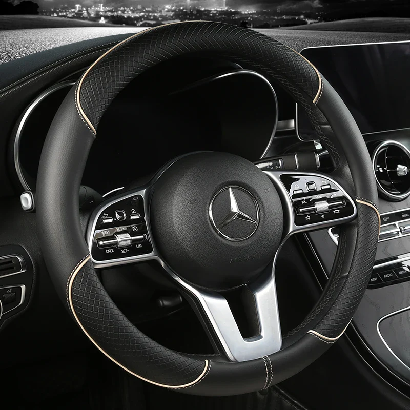 Leather Steering Wheel Cover - Image 6