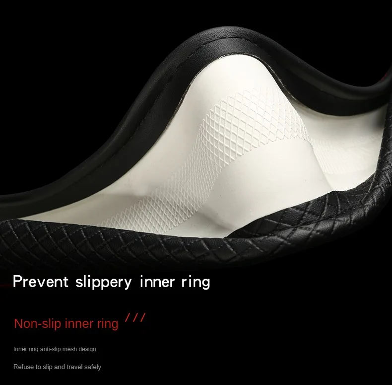 Leather Steering Wheel Cover - Image 9