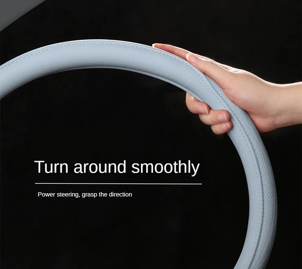Leather Steering Wheel Cover - Image 10
