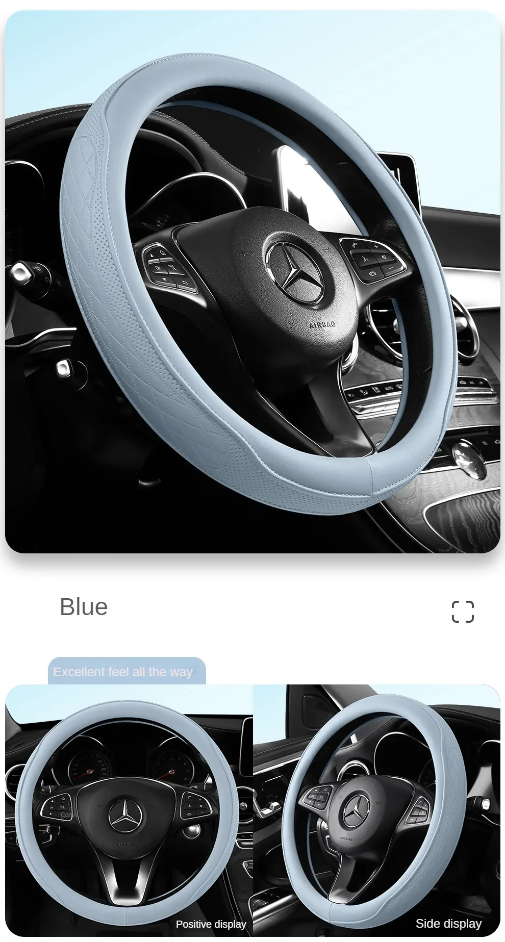 Leather Steering Wheel Cover - Image 15
