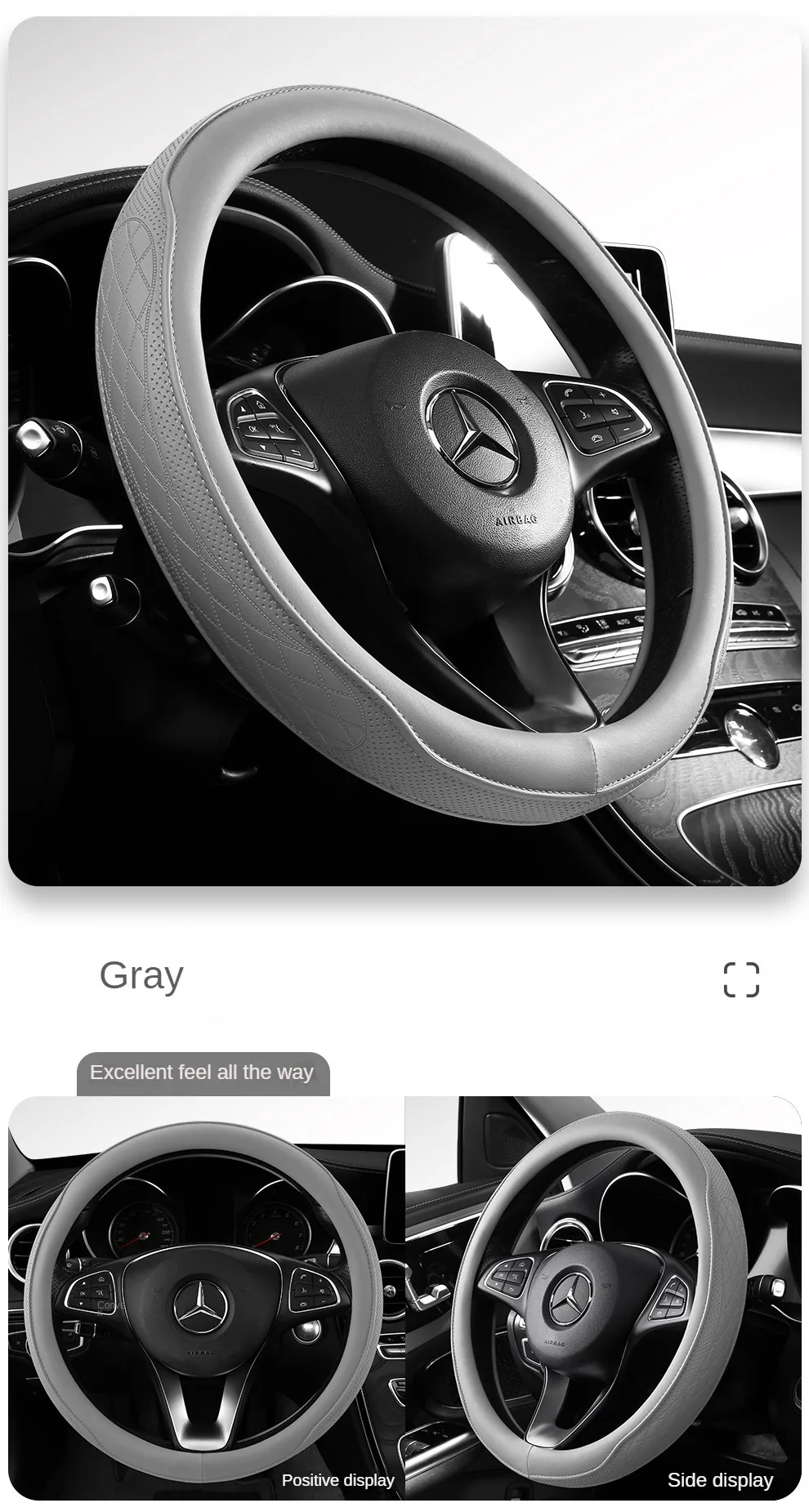 Leather Steering Wheel Cover - Image 18