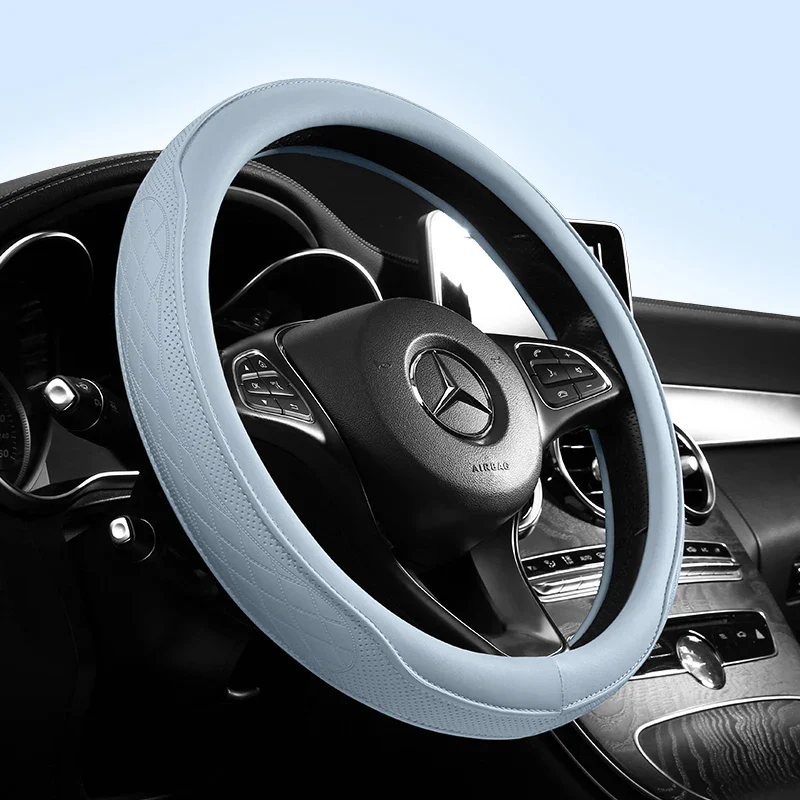 Leather Steering Wheel Cover - Image 2
