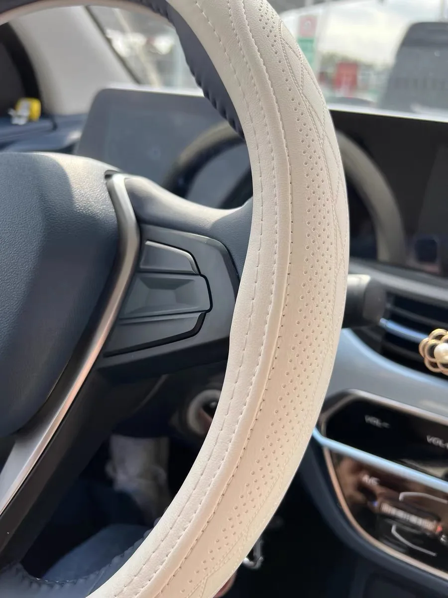Leather Steering Wheel Cover - Image 21