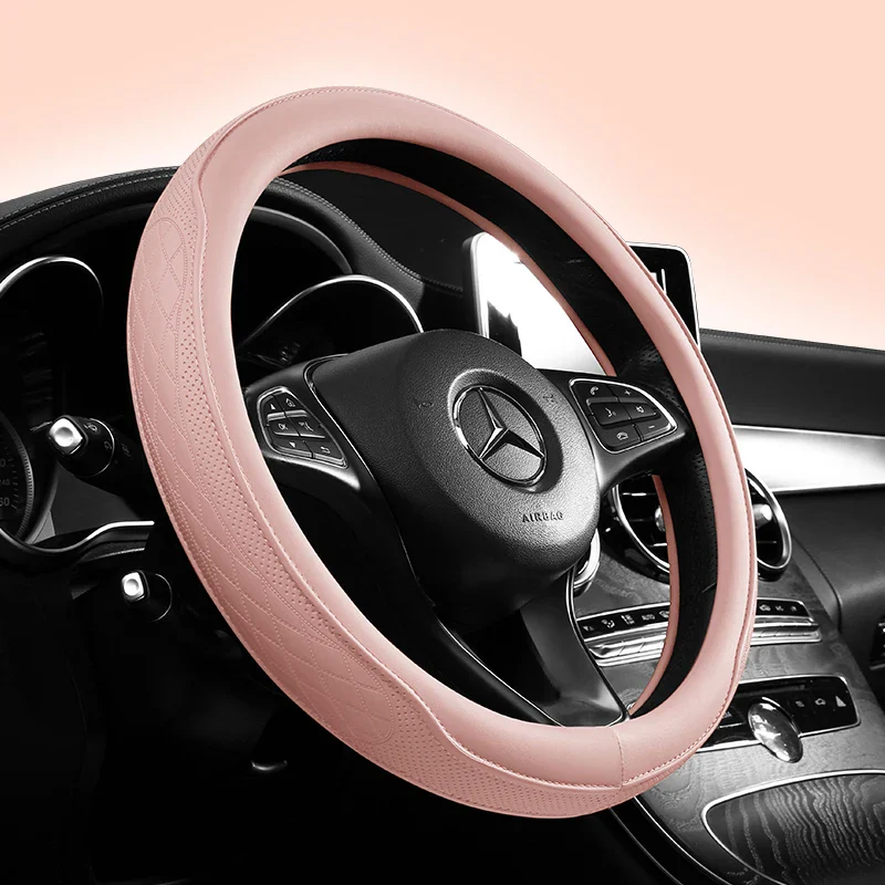 Leather Steering Wheel Cover - Image 3