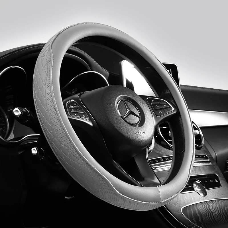 Leather Steering Wheel Cover - Image 5