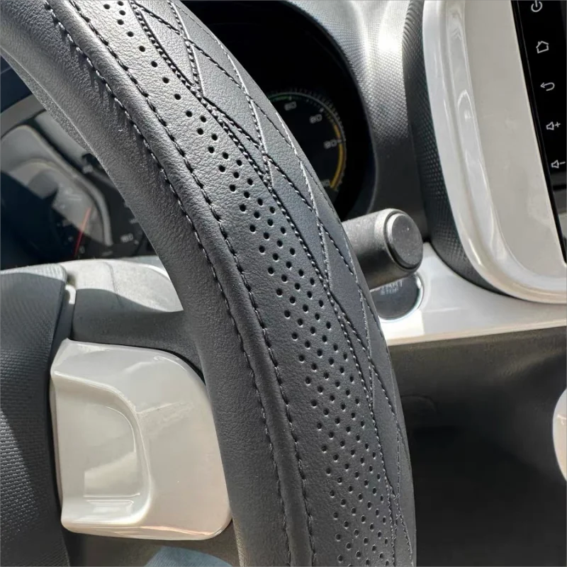Leather Steering Wheel Cover - Image 6