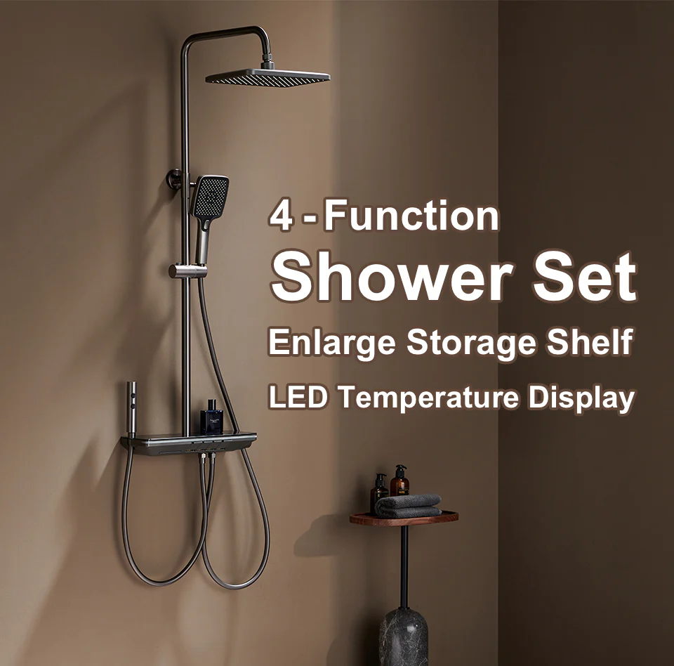 LED Digital Rainfall Shower - Image 6