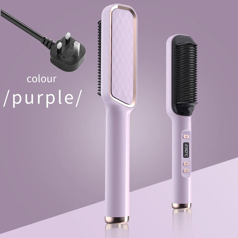 LED Display Electric Hot Air Straightener Comb - Image 11