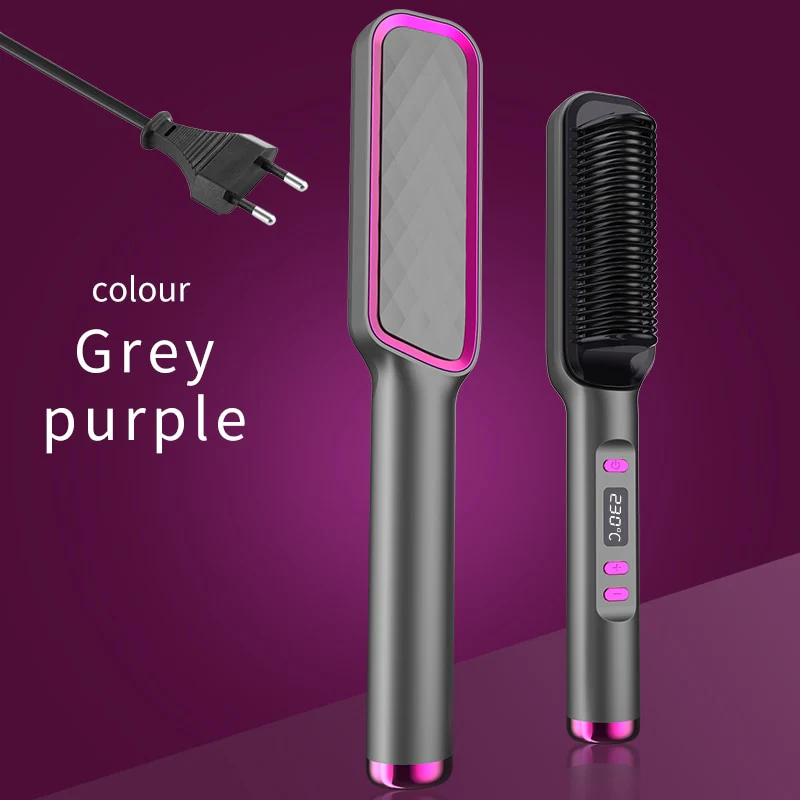 LED Display Electric Hot Air Straightener Comb - Image 12