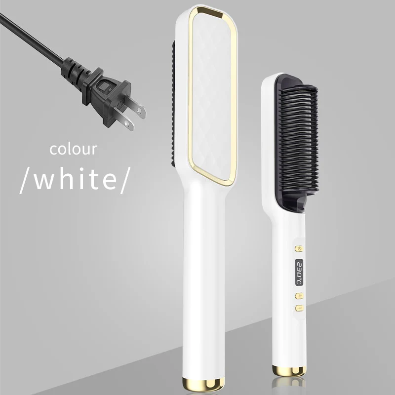 LED Display Electric Hot Air Straightener Comb - Image 15