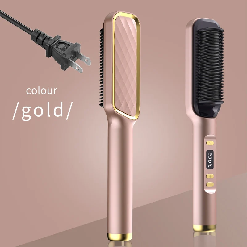 LED Display Electric Hot Air Straightener Comb - Image 7