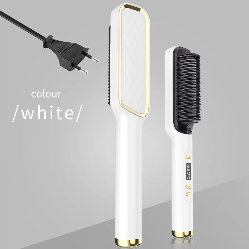 LED Display Electric Hot Air Straightener Comb - Image 8