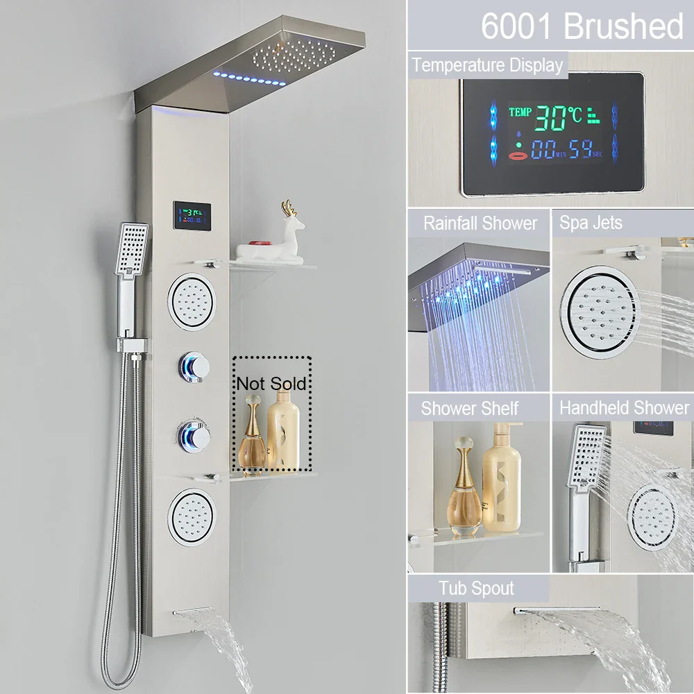 LED Light Shower Panel System - Image 21