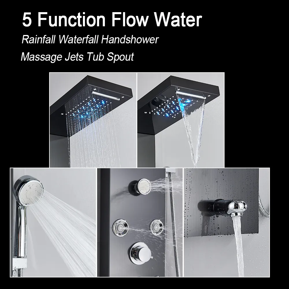 LED Light Shower Panel System - Image 4
