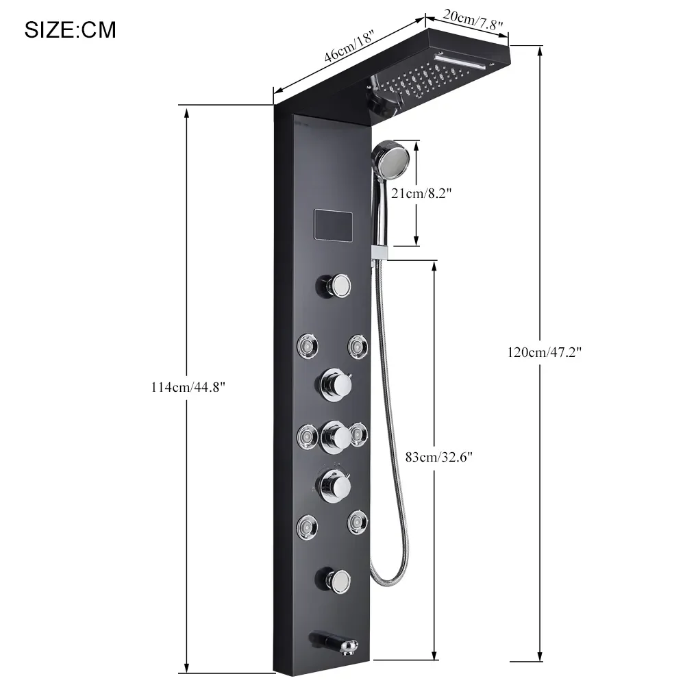 LED Light Shower Panel System - Image 7