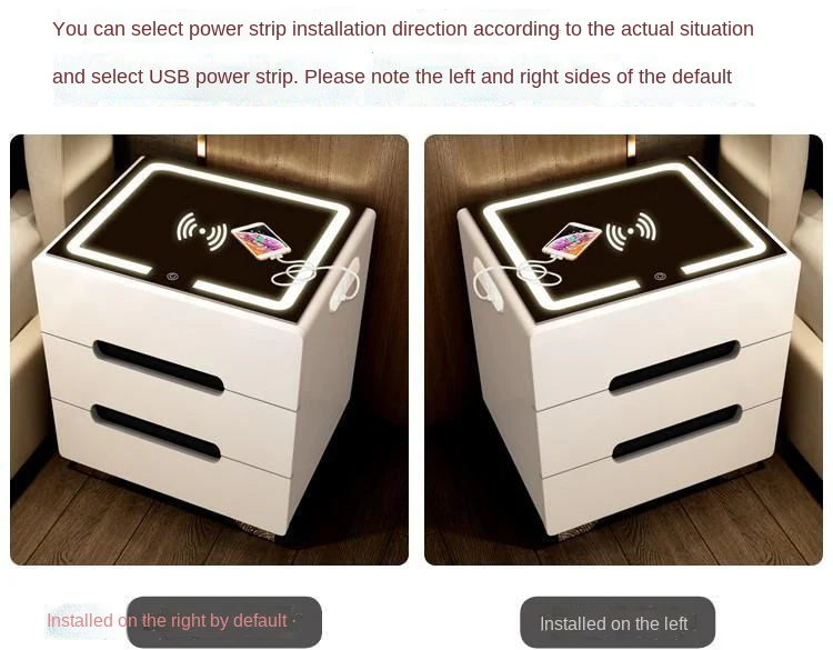 LED Smart Bedside Cabinet - Image 11