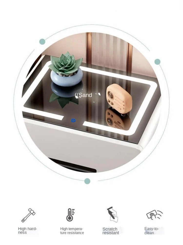 LED Smart Bedside Cabinet - Image 13