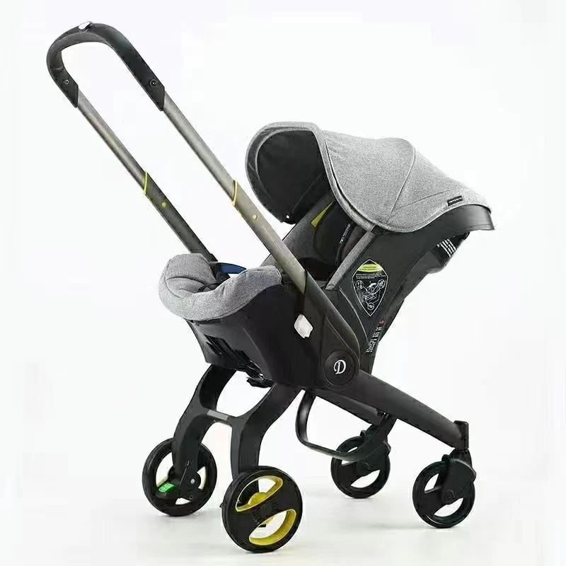 Lightweight 3-In-1 Foldable Baby Car Seat Carriage Stroller - Image 3