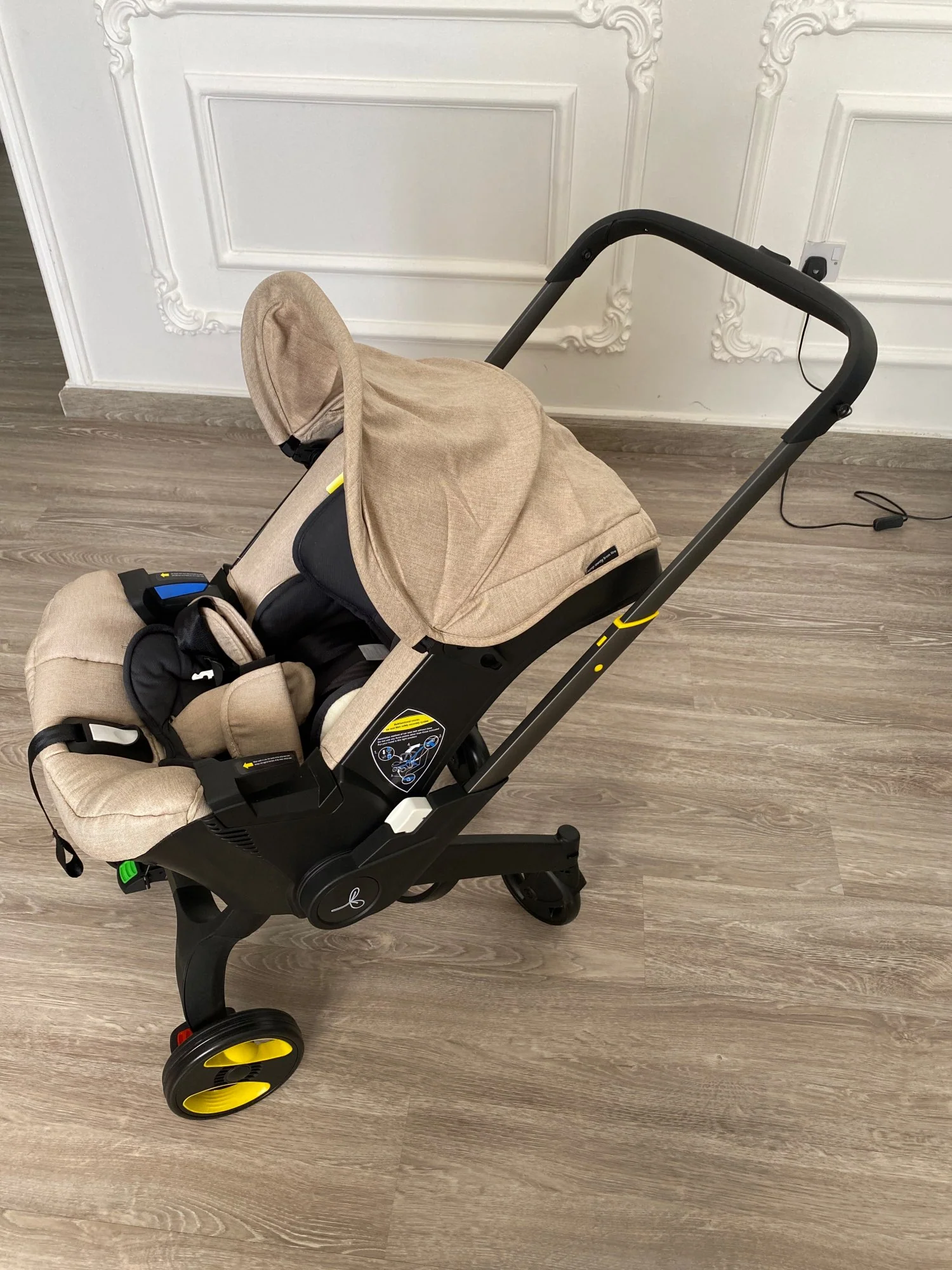 Lightweight 3-In-1 Foldable Baby Car Seat Carriage Stroller - Image 30