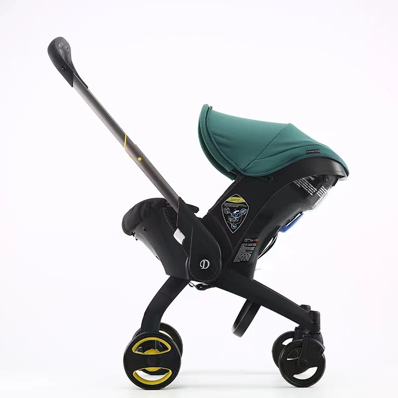 Lightweight 3-In-1 Foldable Baby Car Seat Carriage Stroller - Image 4