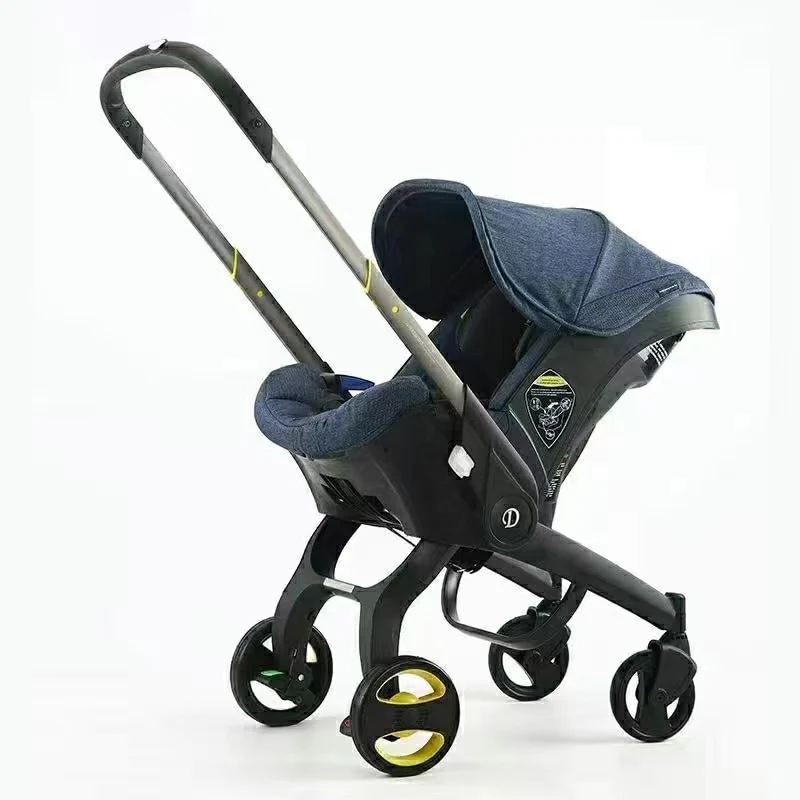Lightweight 3-In-1 Foldable Baby Car Seat Carriage Stroller - Image 5