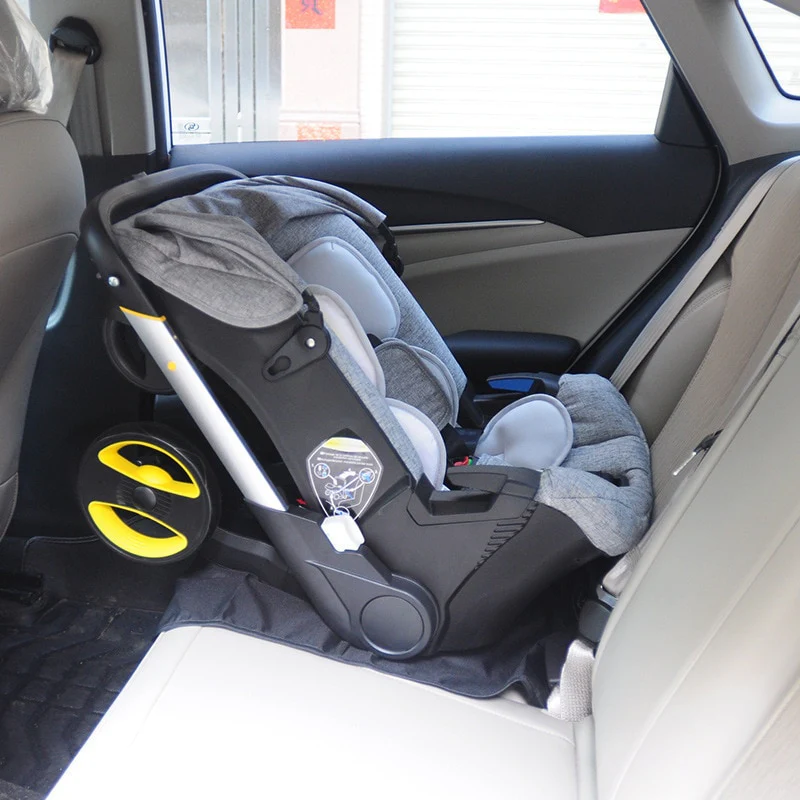 Lightweight 3-In-1 Foldable Baby Car Seat Carriage Stroller - Image 7