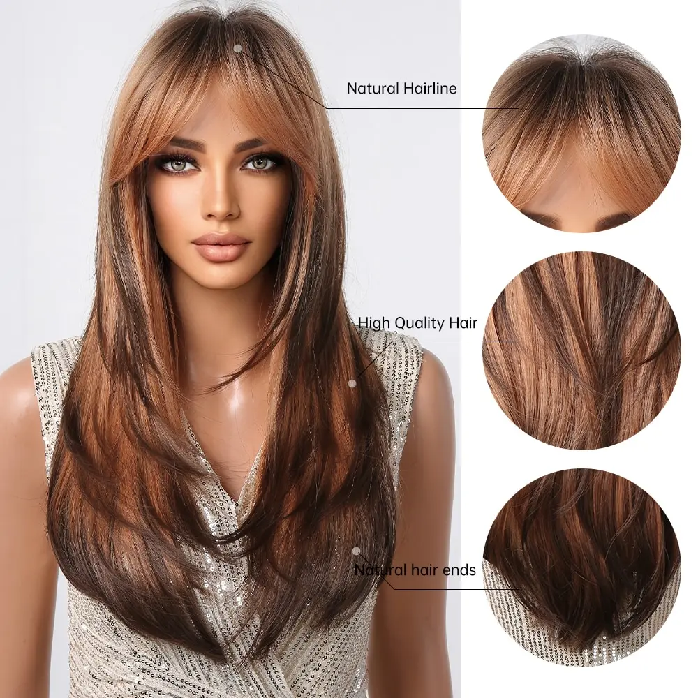 Long Natural Hair Wig - Image 2