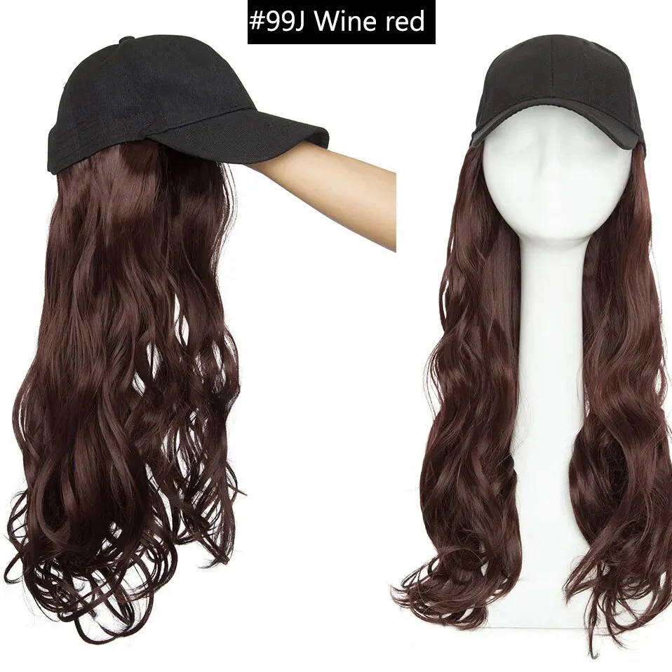 Long Wavy Hair Wig Cap - Image 11