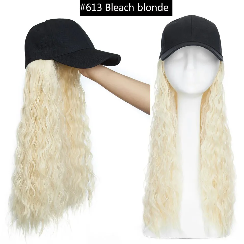 Long Wavy Hair Wig Cap - Image 17