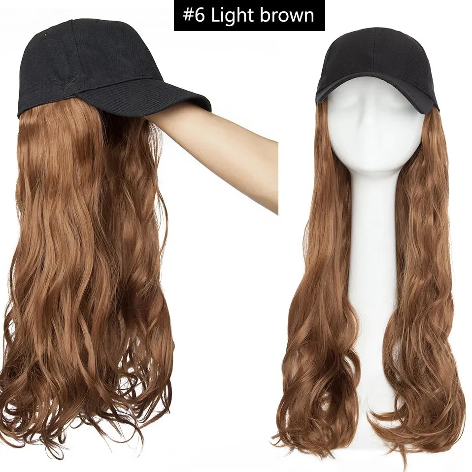 Long Wavy Hair Wig Cap - Image 9