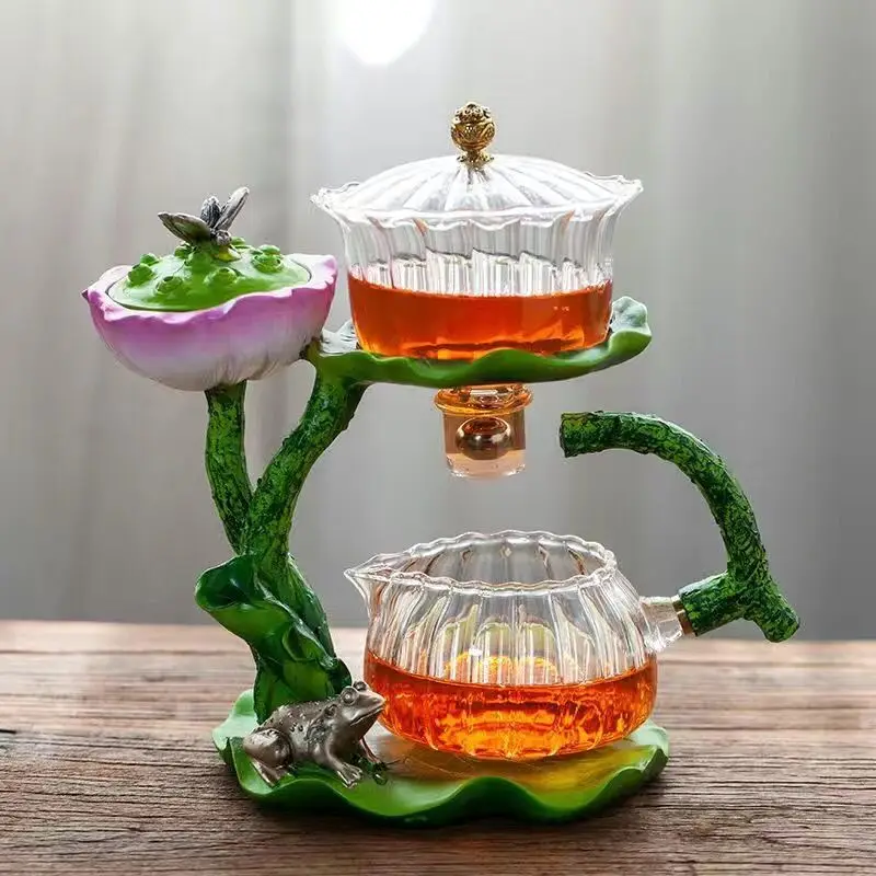 Lotus Essence: Heat-Resistant Kungfu Tea Set - Image 8