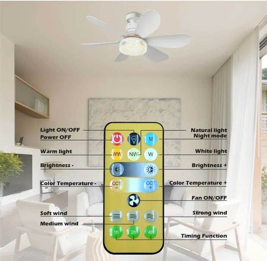 LumiBreeze LED Ceiling Fan - Image 15