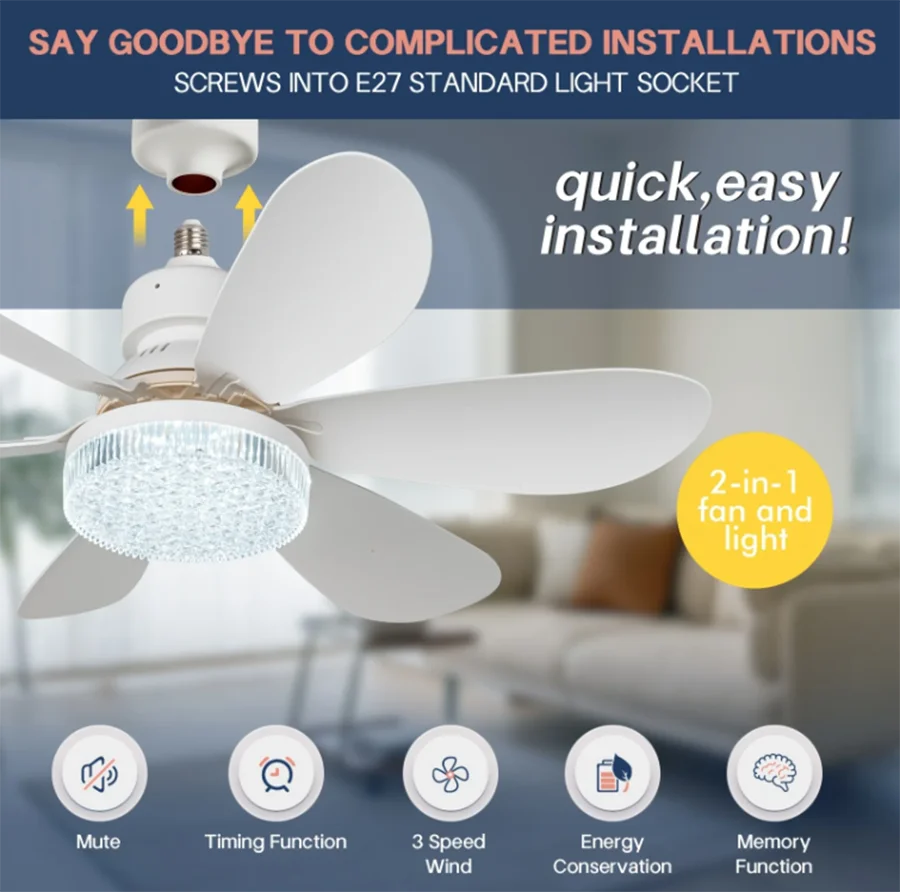 LumiBreeze LED Ceiling Fan - Image 8