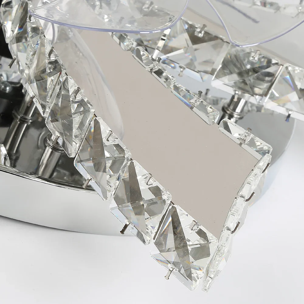 Luxora Beam Luxury Crystal Ceiling Fan - Image 19
