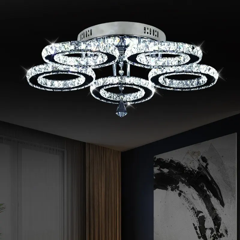 Luxora Beam Luxury Crystal Ceiling Fan - Image 43