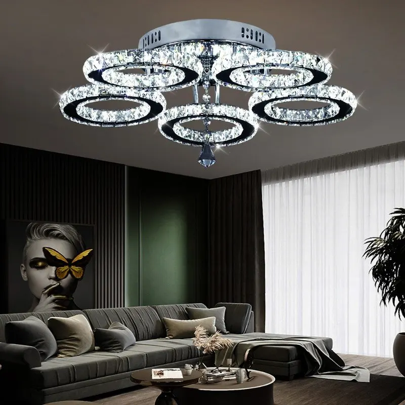 Luxora Beam Luxury Crystal Ceiling Fan - Image 5