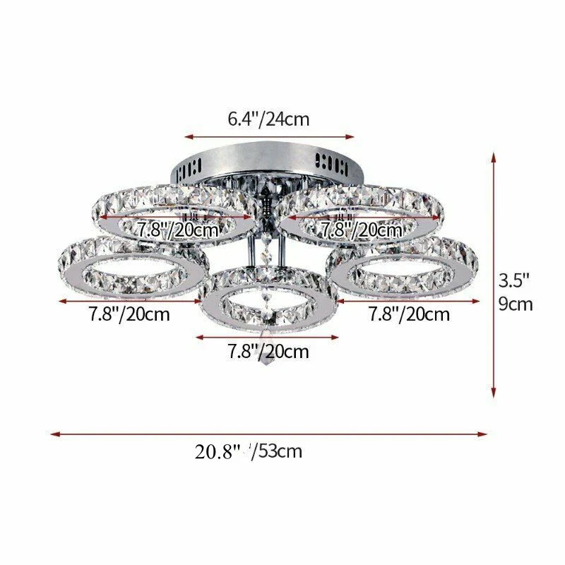 Luxora Beam Luxury Crystal Ceiling Fan - Image 50