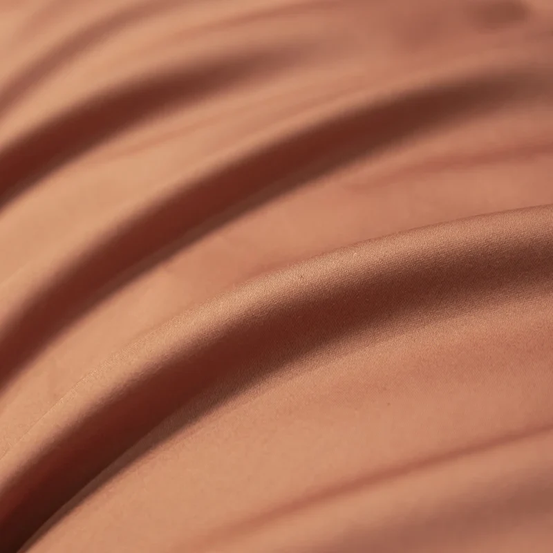 Luxury Glossy Cotton Fitted Bed Sheet - Image 4