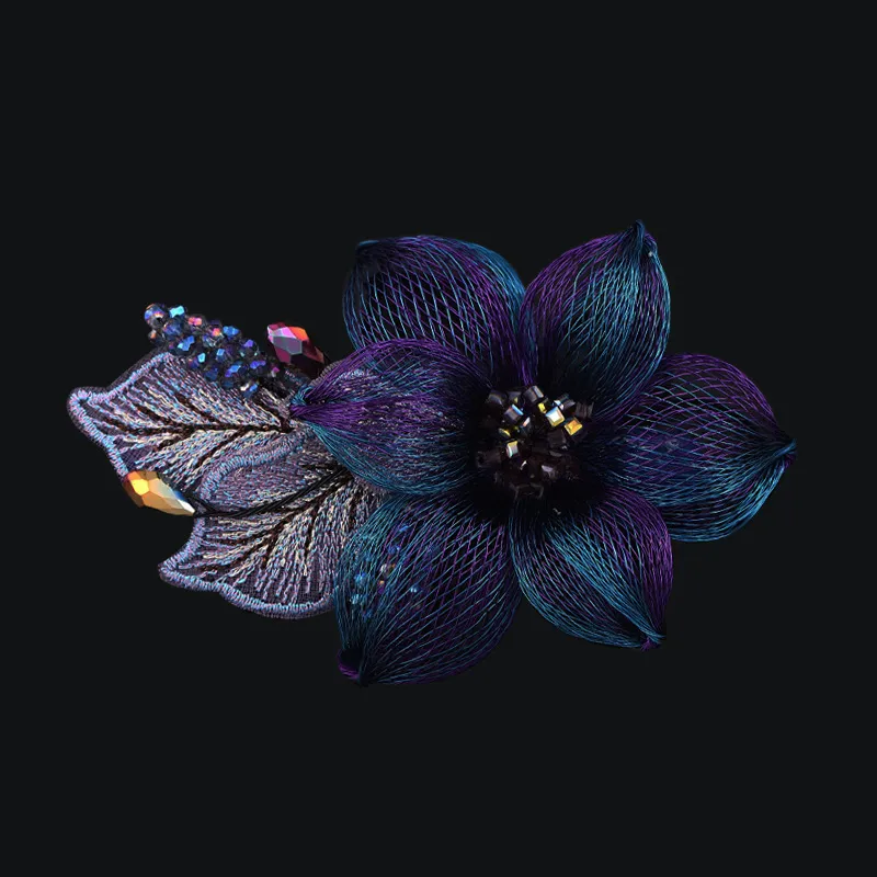 Luxury Pure Copper Wire Hair Clip - Image 10