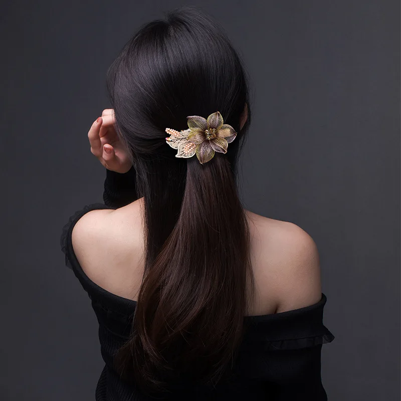 Luxury Pure Copper Wire Hair Clip - Image 4