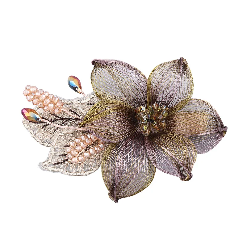 Luxury Pure Copper Wire Hair Clip - Image 6